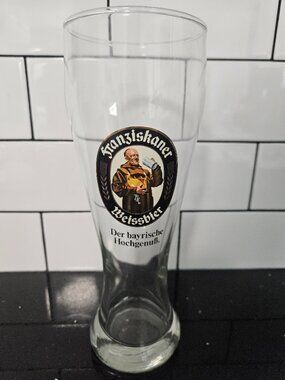 Franziskaner Tall Beer Glass (German)